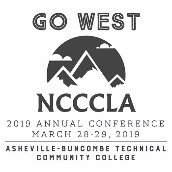 Go West NCCCLA 2019 Annual Conference, March 28 - 29, 2019, Asheville-Buncombe Technical Community College